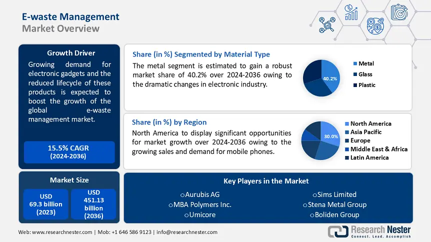 E-Waste Management Market Share